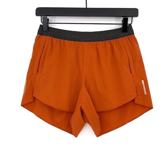 REI CO-OP On The Trail Run Shorts Orange XS - Picture 1 of 8